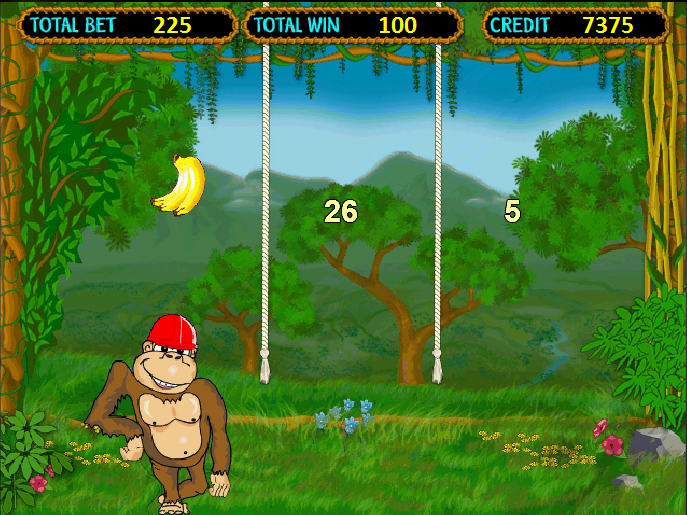 Игровой автомат обезьянки